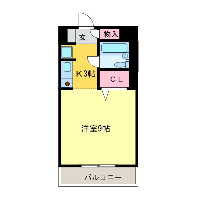 ヴィラージュ　ミュゲの物件間取画像