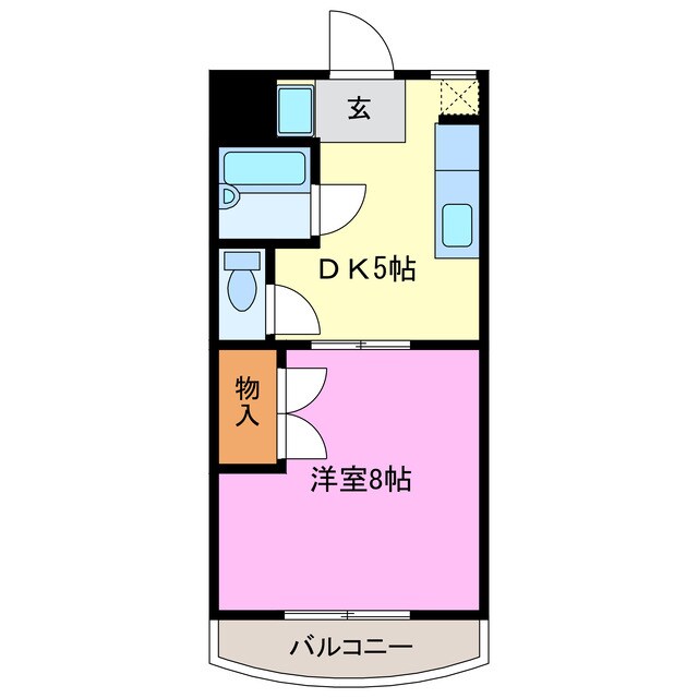 コーポレティブハウスⅡの物件間取画像