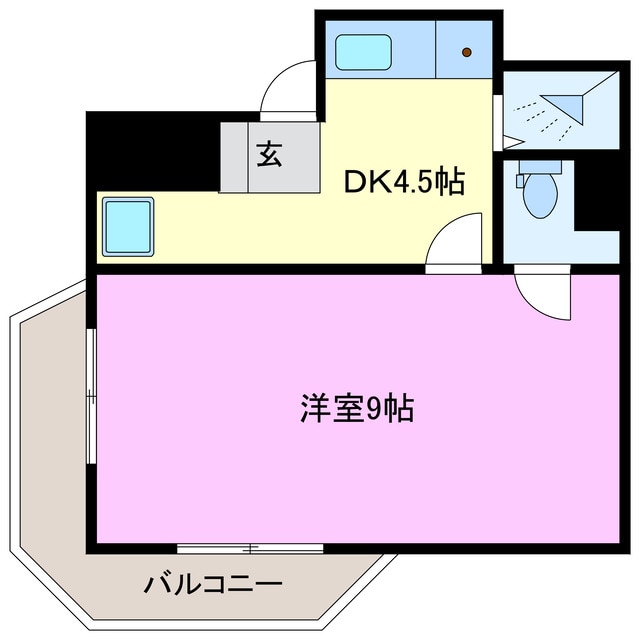 ライフ第３マンション細江の物件間取画像