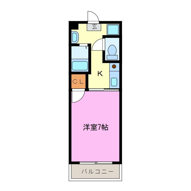 レイクルイーズの物件間取画像