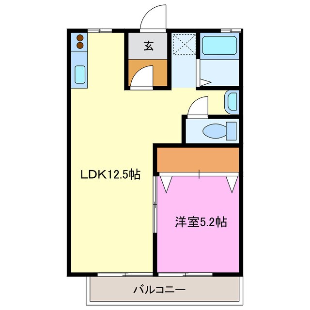 ＳＵＮＬＩＧＨＴ大一の物件間取画像