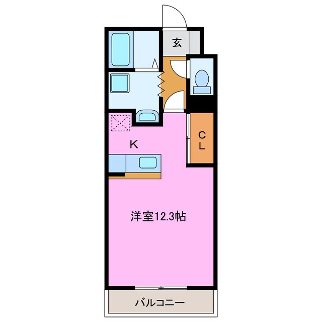 グランストーク初生の物件間取画像