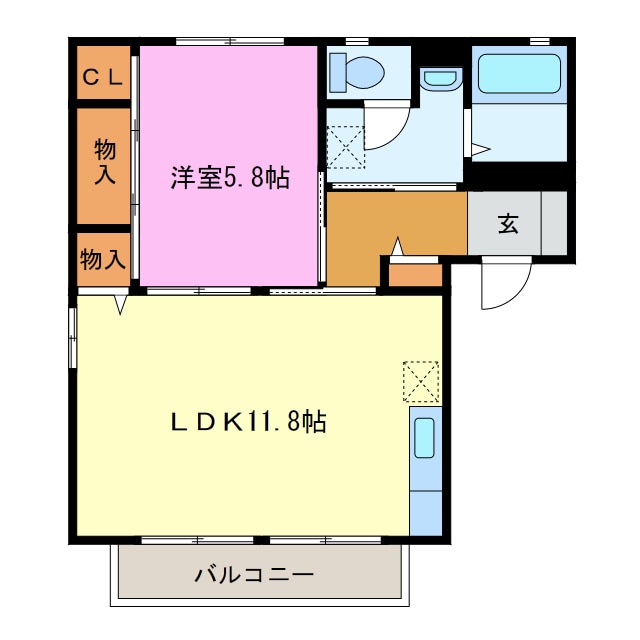 TECHNO TOWNグランデⅡBCDの物件間取画像