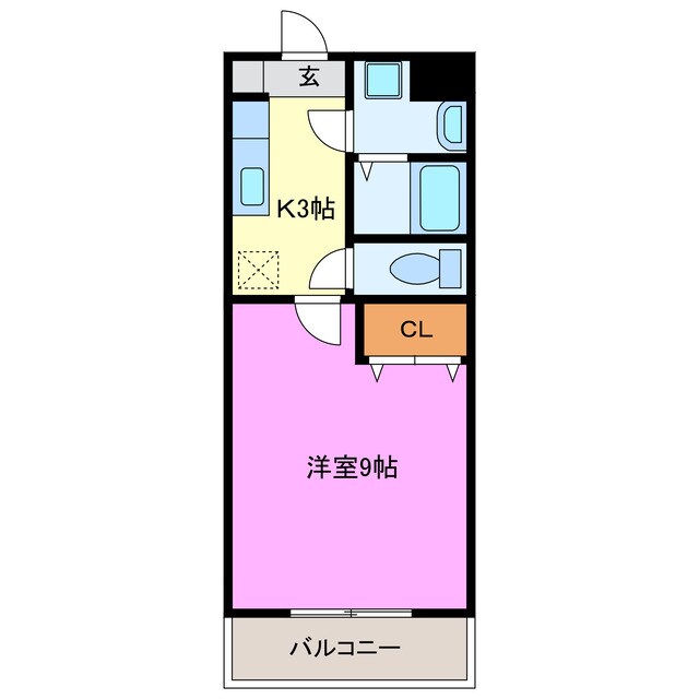 アネックス高丘Ⅴの物件間取画像