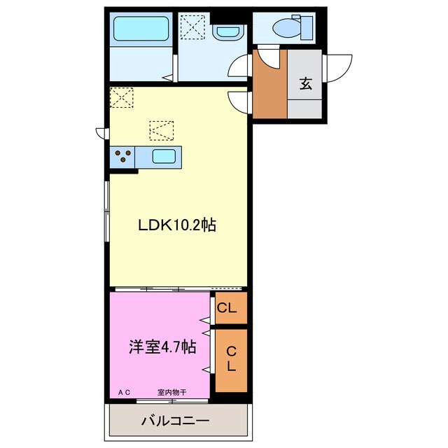 TOMARI有玉の物件間取画像