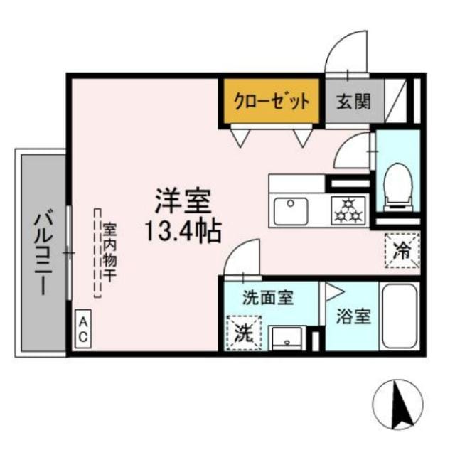 D-Hills城北Ⅱの物件間取画像