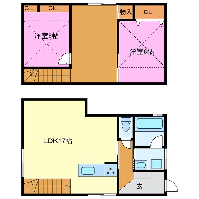 Chill Chill Train  Ⅱの物件間取画像