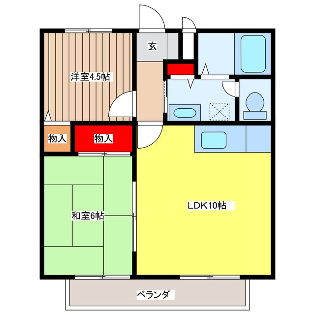 エトワールⅠの物件間取画像