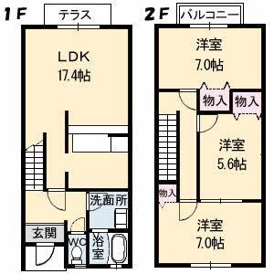 メゾン　フォーエバーの物件間取画像