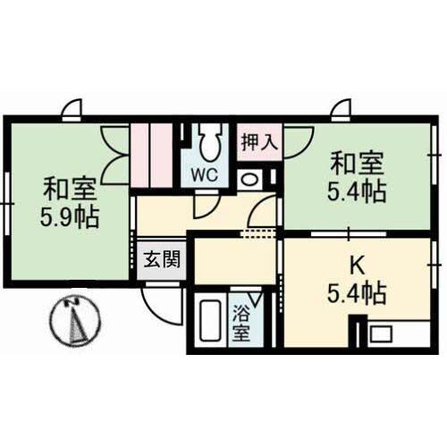ゲーブルアンの物件間取画像