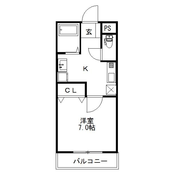 レジデンス興南の物件間取画像