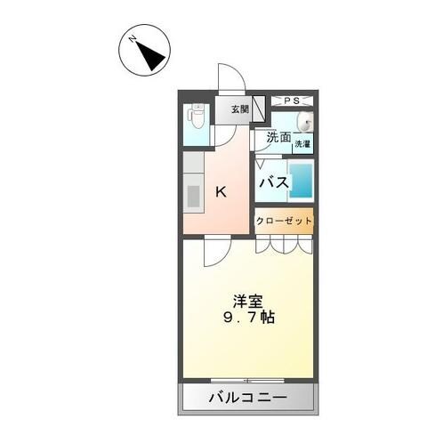 リバレインの物件間取画像