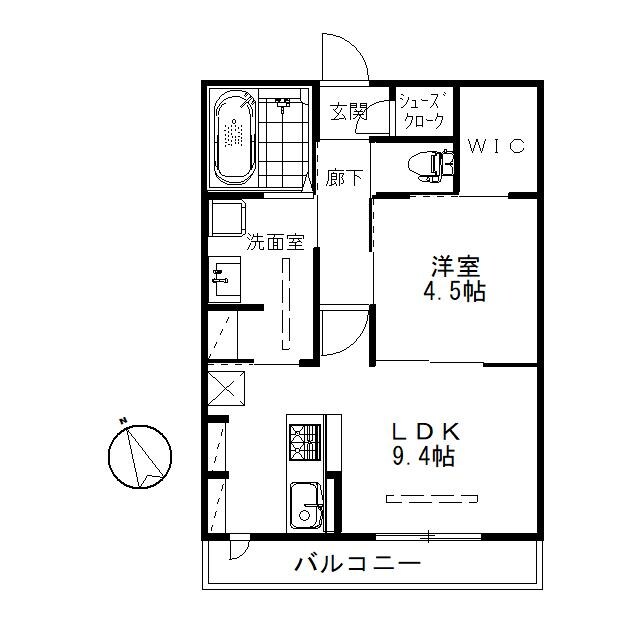 プローズ・ノエの物件間取画像