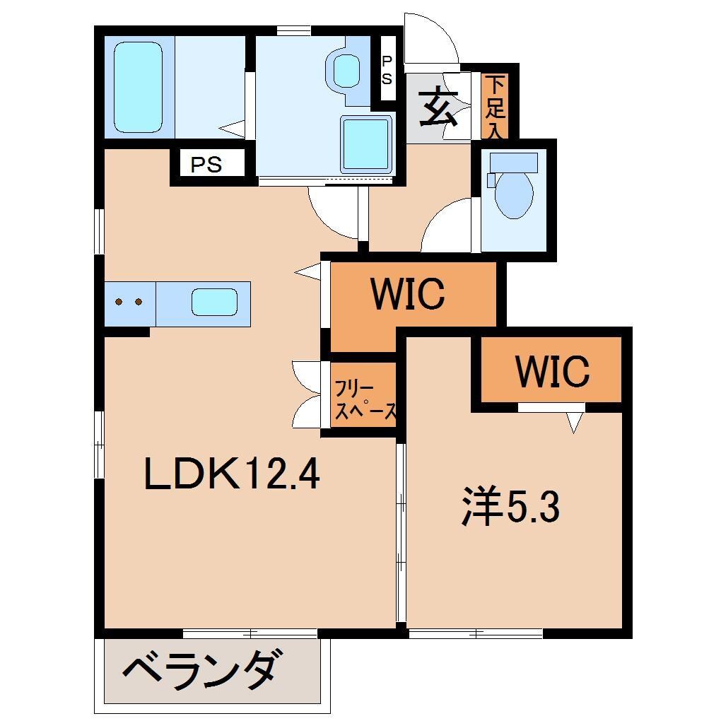 カンパネラの物件間取画像