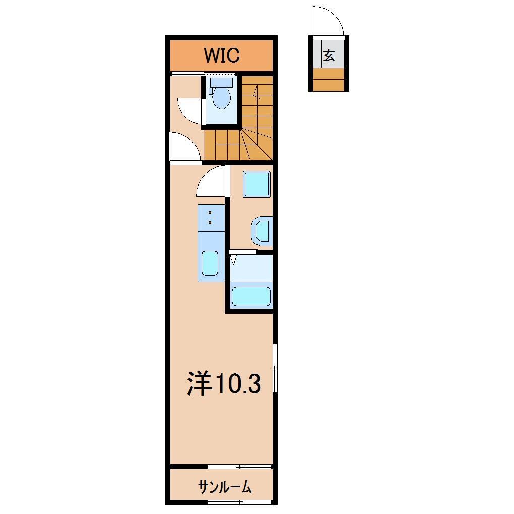 クレセールMの物件間取画像