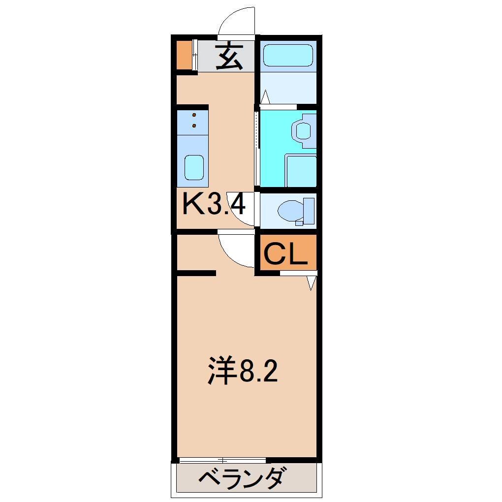 Felicity Fukushimaの物件間取画像