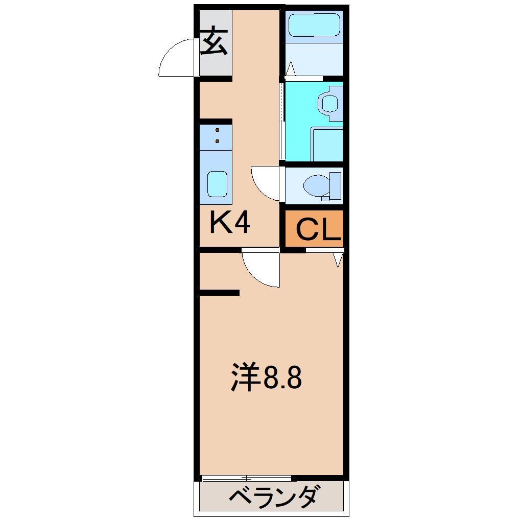 Felicity Fukushimaの物件間取画像