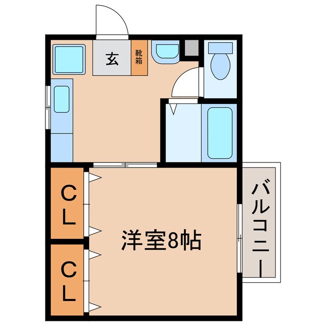 サニースポットⅡの物件間取画像