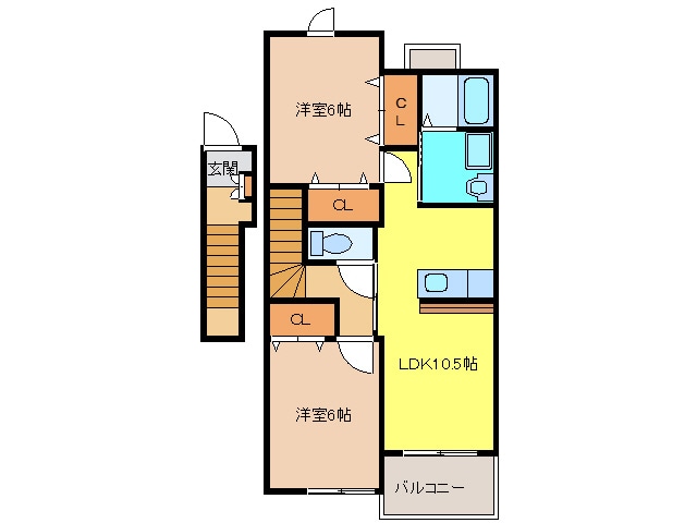 ステージアの物件間取画像