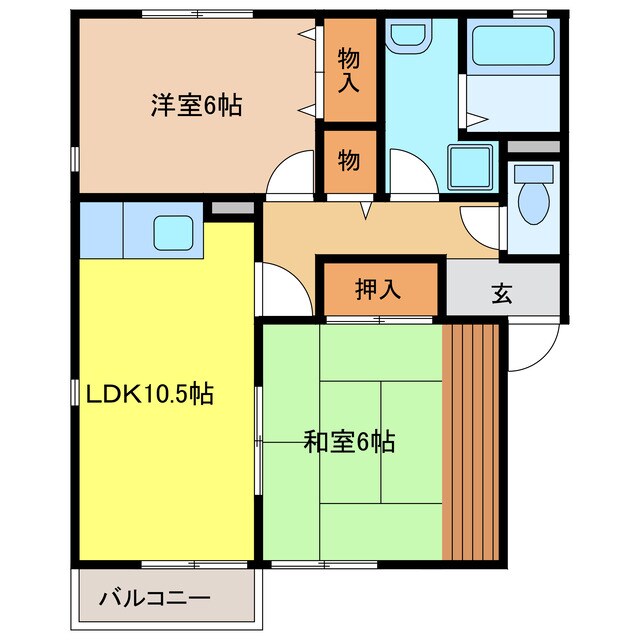 アドニスの物件間取画像