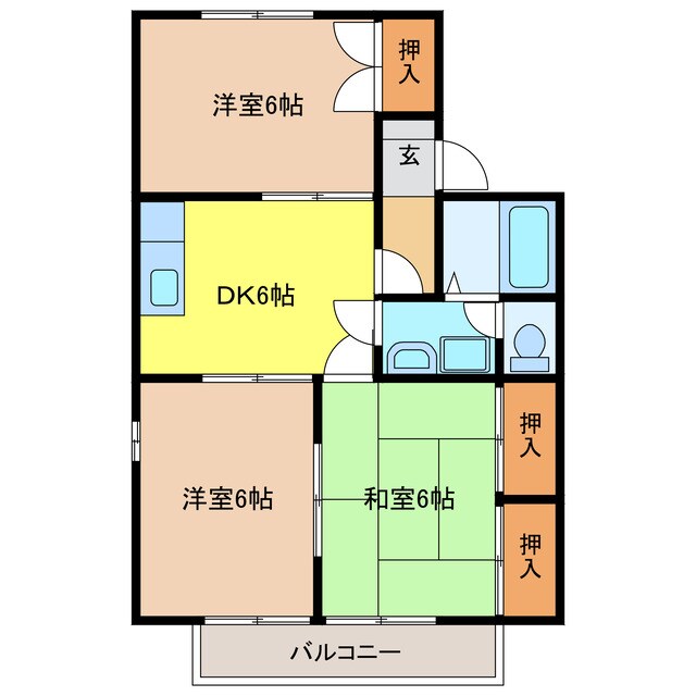 ルミエールの物件間取画像