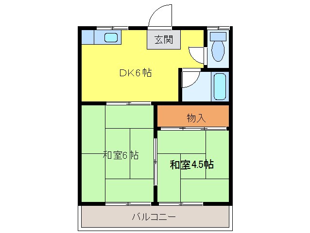 物件間取画像