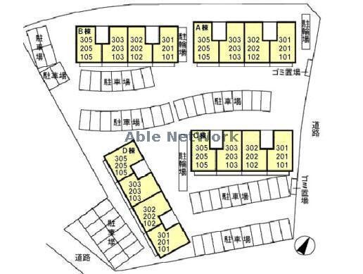 フォレストヒルズＣの物件外観写真
