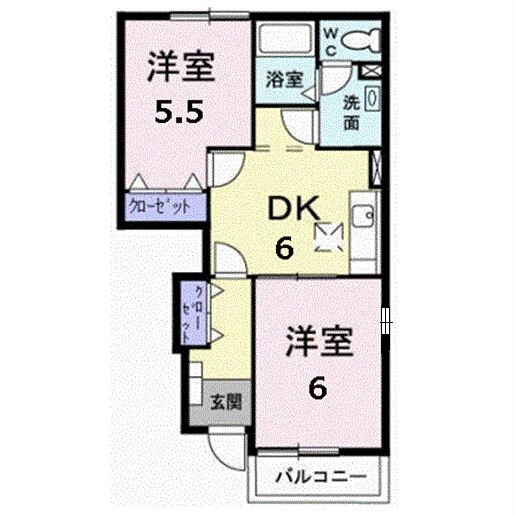 アグリーアブルの物件間取画像