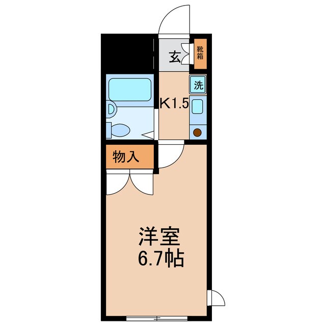 保土ケ谷駅 徒歩9分 2階の物件間取画像