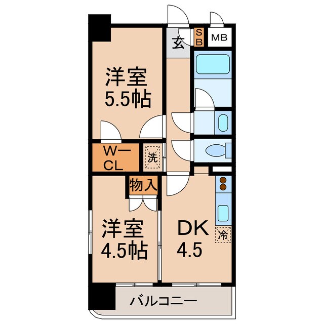 西横浜駅 徒歩3分 2階の物件間取画像