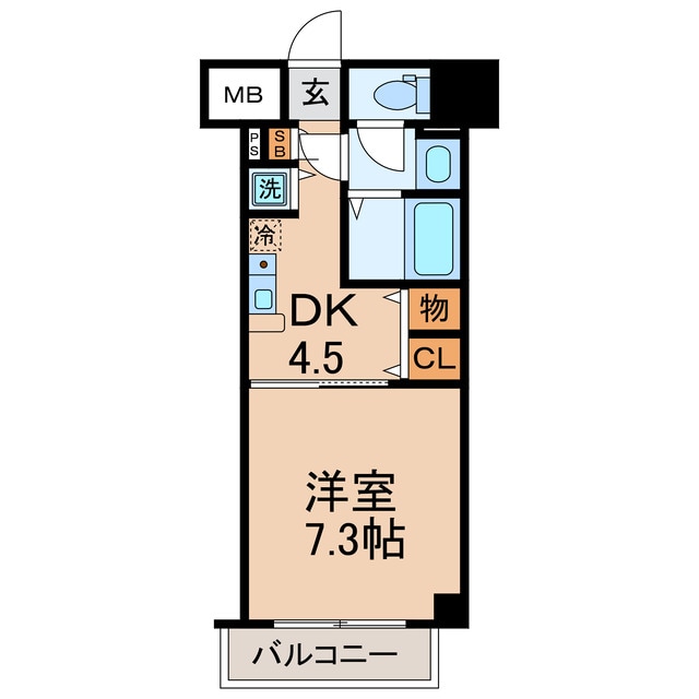 保土ケ谷駅 徒歩9分 7階の物件間取画像