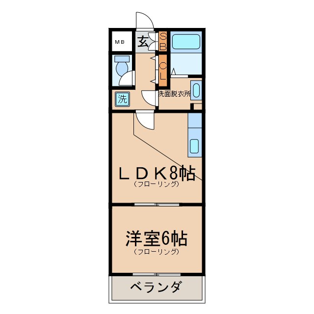 保土ケ谷駅 徒歩10分 2階の物件間取画像