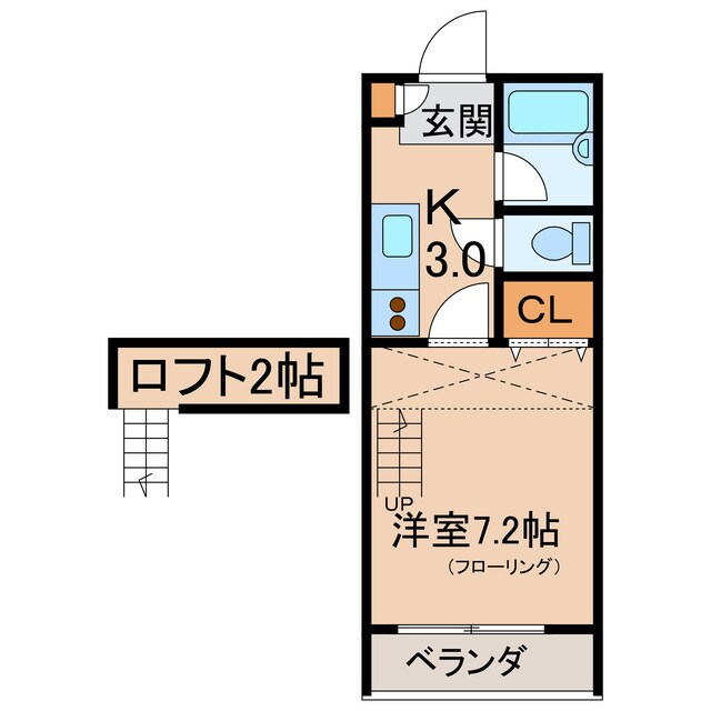 コーポサトック上星川の物件間取画像