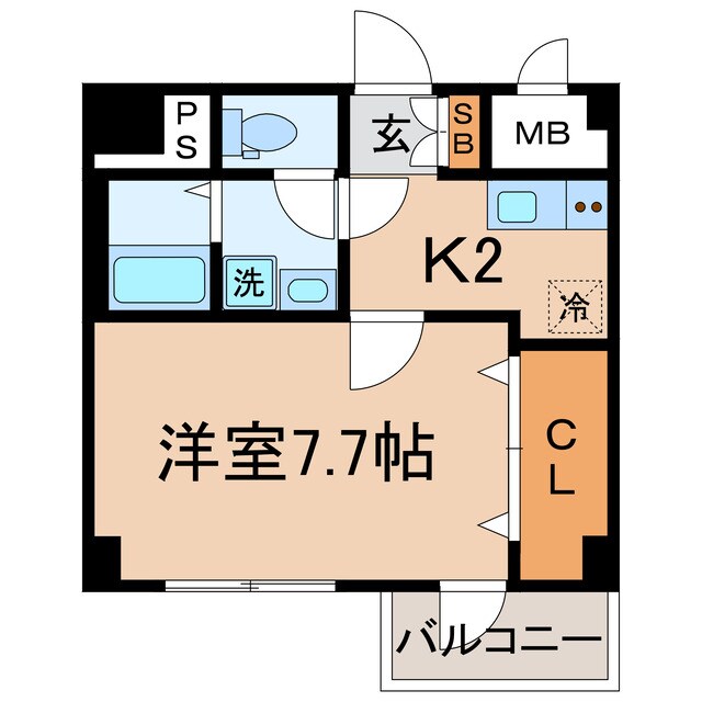 阪東橋駅 徒歩6分 3階の物件間取画像