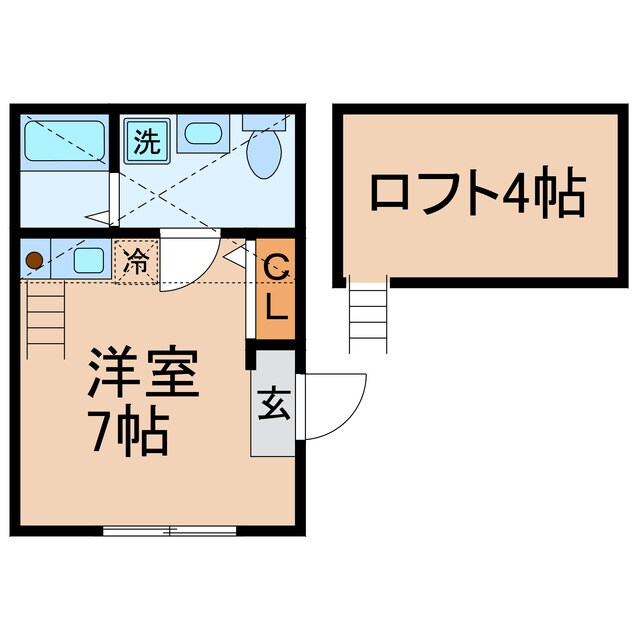 物件間取画像