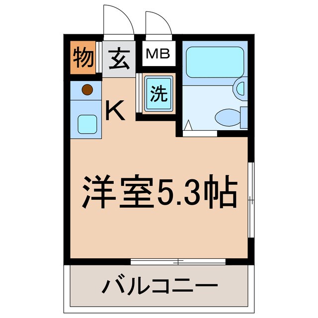 物件間取画像