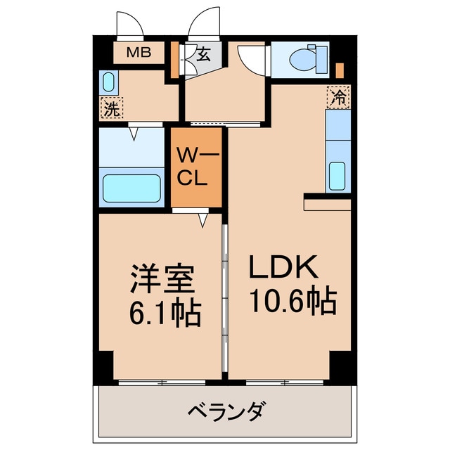 東戸塚駅 徒歩4分 2階の物件間取画像