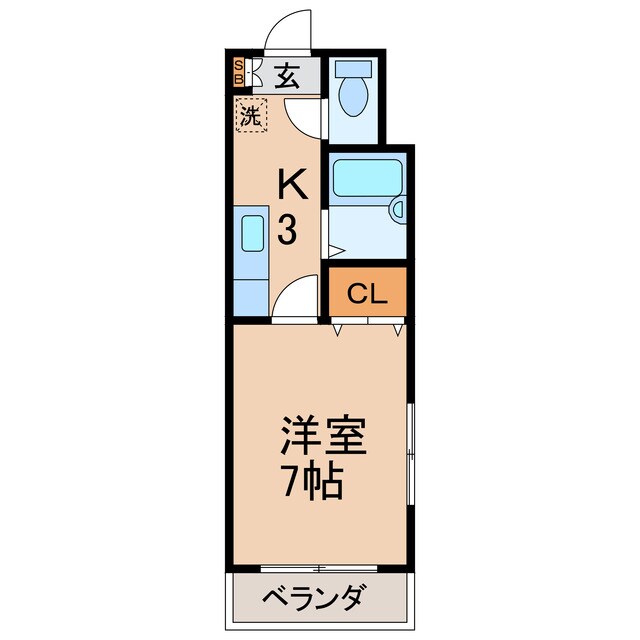 オークランドＹ・Ｋの物件間取画像