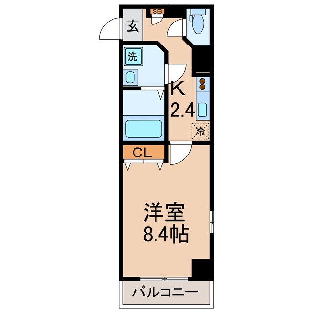 南太田駅 徒歩5分 5階の物件間取画像