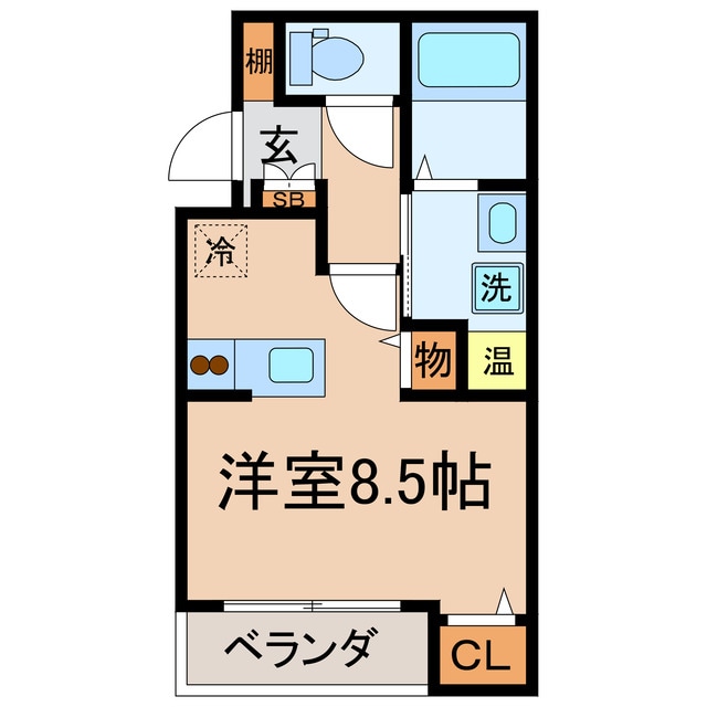 西横浜駅 徒歩4分 1階の物件間取画像