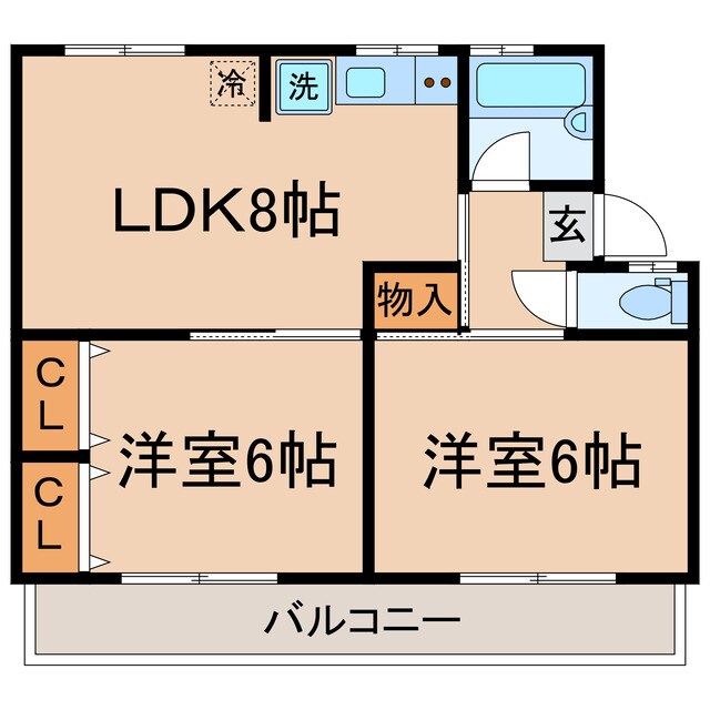 保土ケ谷駅 徒歩19分 3階の物件間取画像