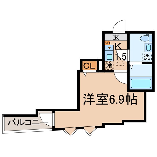 物件間取画像