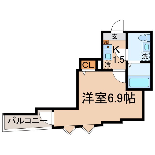 物件間取画像