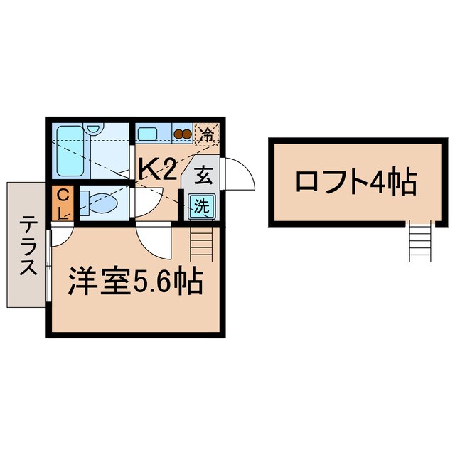 リーヴェルポート岸根公園1の物件間取画像