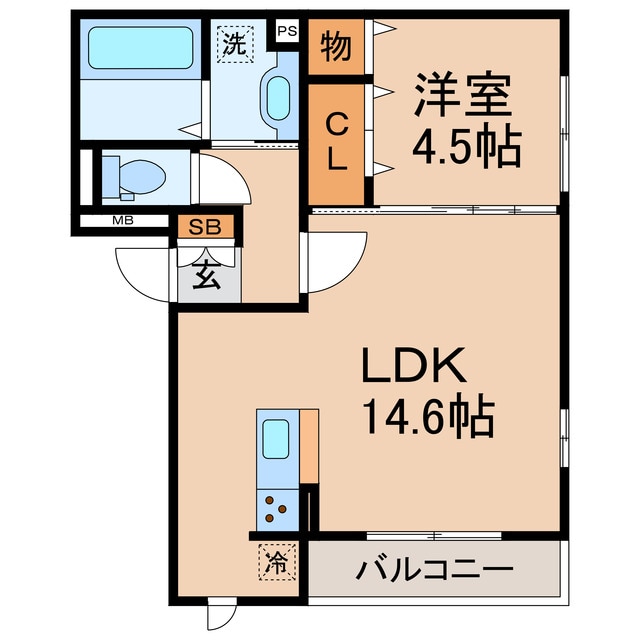 保土ケ谷駅 徒歩15分 3階の物件間取画像