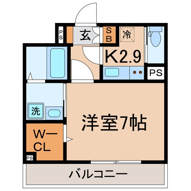 天王町駅 徒歩10分 2階の物件間取画像