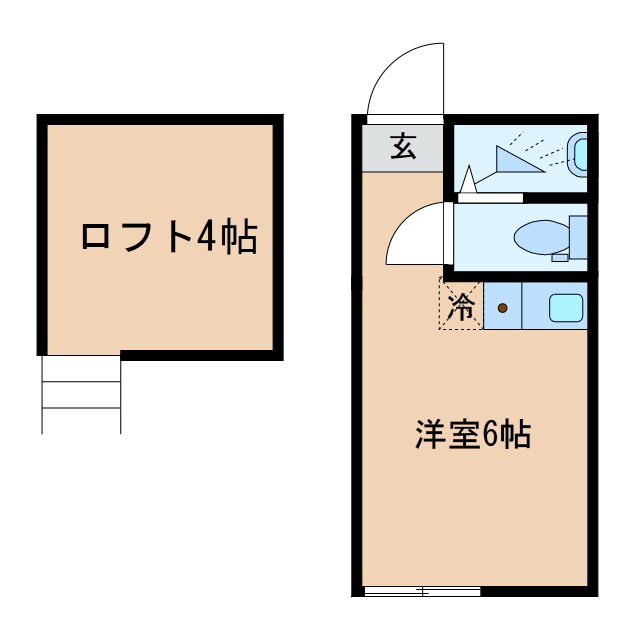 ユナイト横浜アカプルコの物件間取画像