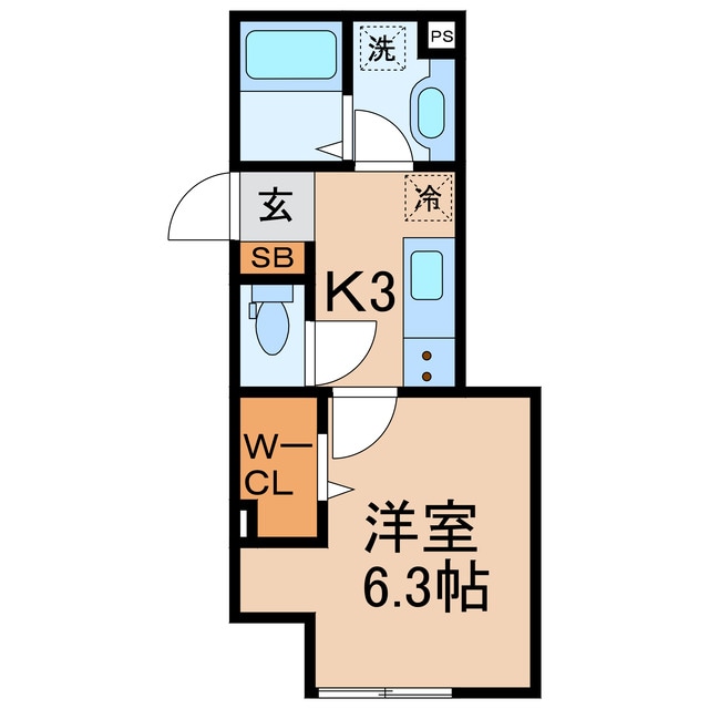 上星川駅 徒歩7分 1階の物件間取画像