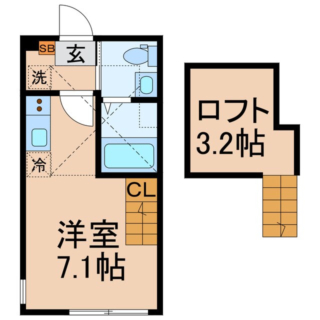 戸塚駅 徒歩7分 1階の物件間取画像