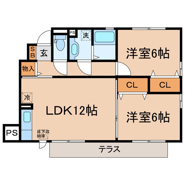 グランドゥールの物件間取画像